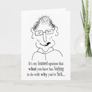 Es ist meine gelernte Meinung - Karte