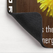 "Es ist meine Wahl" Motivation Affirmation Mousepad (Ecke)