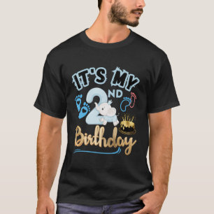 Es ist meine zweite Geburtstags-lustige Geburtstag T-Shirt