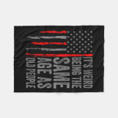 Es ist merkwürdig, das gleiche Alter wie die alten Fleecedecke (Vorderseite (Horizontal))