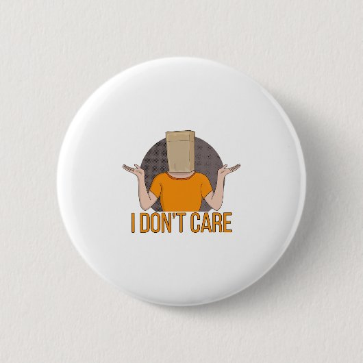 Es ist mir egal button (Vorderseite)