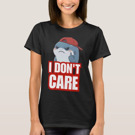 Es ist mir egal! - Chibi-Hai T-Shirt (Vorderseite)