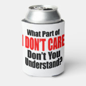 Es ist mir egal dosenkühler (Kanne Rückseite)