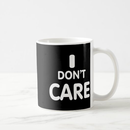 Es ist mir egal kaffeetasse (Rechts)