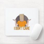 Es ist mir egal mousepad (Mit Mouse)