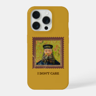 Es ist mir egal Van Gogh Zitat Handyhülle iPhone 15 Pro Hülle