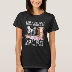 Es Ist Mir Egal Was Irgendjemand Über Mich Denkt K T-Shirt
