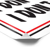 Es ist mir egal, wer du bist '76 poster (Ecke)