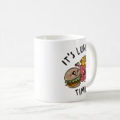 Es ist Mittagszeit Kaffeetasse (VorderseiteRechts)