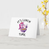 Es ist Mittagszeit Karte (Gelbe Blume)