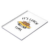 Es ist Mittagszeit Notizblock (Linke Seite)