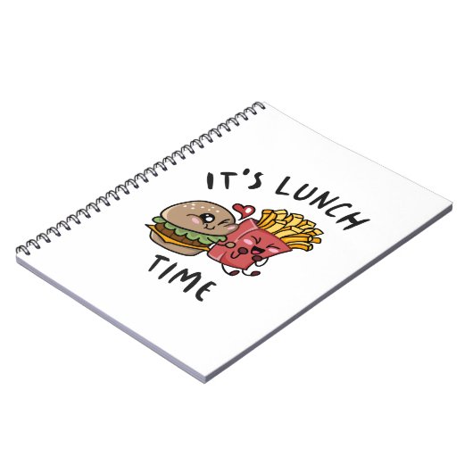 Es ist Mittagszeit Notizblock (Linke Seite)