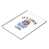 Es ist Mittagszeit Notizblock (Linke Seite)