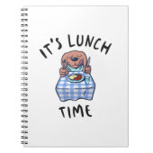 Es ist Mittagszeit Notizblock (Vorderseite)