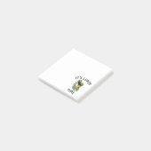 Es ist Mittagszeit Post-it Klebezettel (angewinkelt)