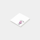 Es ist Mittagszeit Post-it Klebezettel (angewinkelt)