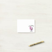 Es ist Mittagszeit Post-it Klebezettel (Auf Schreibtisch)