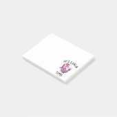 Es ist Mittagszeit Post-it Klebezettel (angewinkelt)