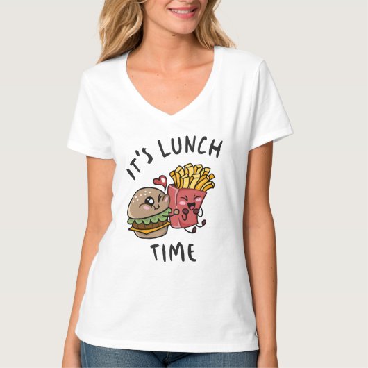 Es ist Mittagszeit T-Shirt (Vorderseite)