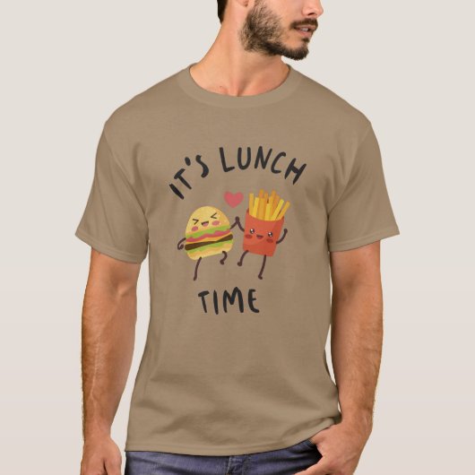 Es ist Mittagszeit T-Shirt (Vorderseite)