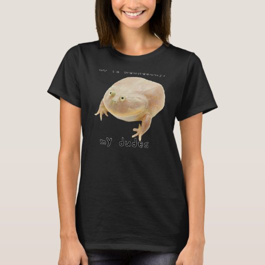 Es ist Mittwoch, meine Typ Classic Funny Frog Meme T-Shirt (Vorderseite)