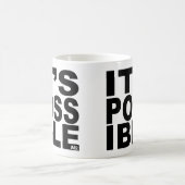 Es ist mögliche Kaffee-Tasse Kaffeetasse (Mittel)