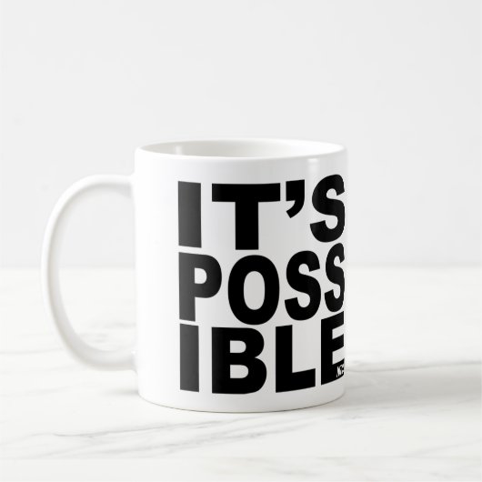 Es ist mögliche Kaffee-Tasse Kaffeetasse (Links)