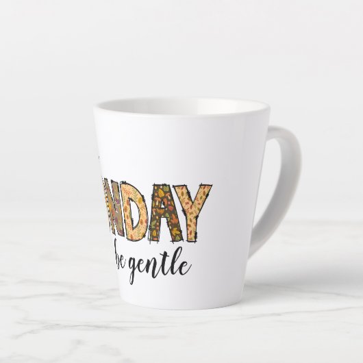 Es ist Montag Tasse (Rechte Ecke)