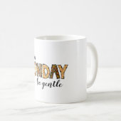 Es ist montags klassische Tasse (VorderseiteRechts)