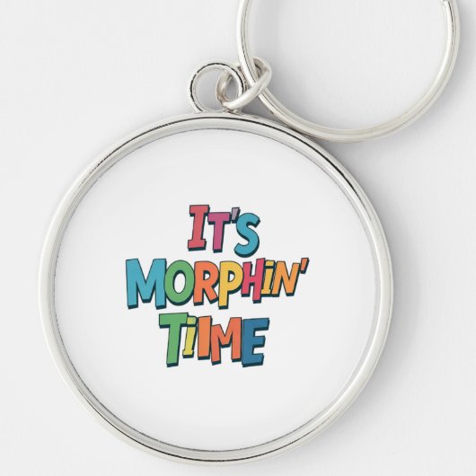 "Es ist Morphin' Time" Schlüsselanhänger (Vorne)