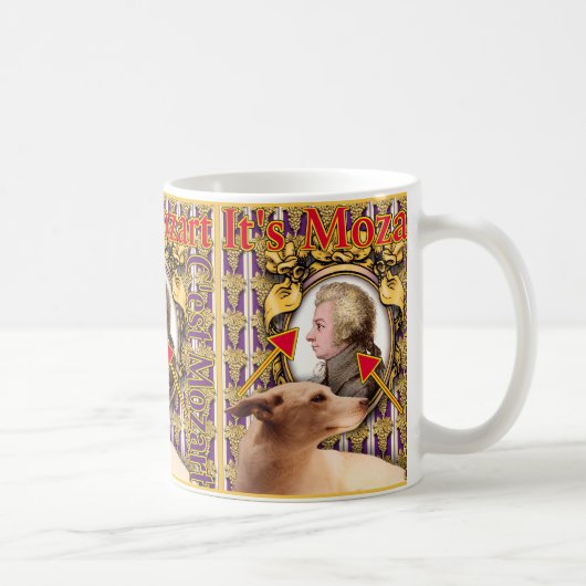 Es ist Mozart Kaffeetasse (Rechts)