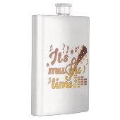 Es ist Musik-Zeit, Gold Gitarre Musical Flachmann (Rechts)