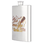 Es ist Musik-Zeit, Gold Gitarre Musical Flachmann (Links)