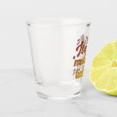 Es ist Musik-Zeit, Gold Gitarre Musical Schnapsglas (Links)