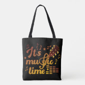 Es ist Musik-Zeit, Gold Gitarre Musical Tasche (Rückseite)