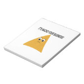 Es ist Nacho Your Business Notizblock (Rotiert)