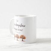 Es ist New Hampshire Foliage Time Tasse (Vorderseite Links)