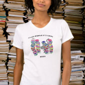 Es ist nicht abschreckend, wenn es Bücher richtig T-Shirt