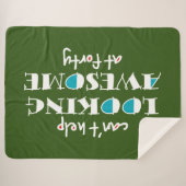 Es ist nicht anders, mit 40 phantastisch zu schaue sherpadecke (Vorderseite (Horizontal))