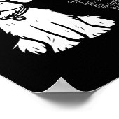 Es ist nicht das, was wir im Leben haben, sondern  Poster (Ecke)