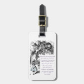 Es ist nicht, das Weise Sie gehen Gepäckanhänger (Vorderseite vertikal)