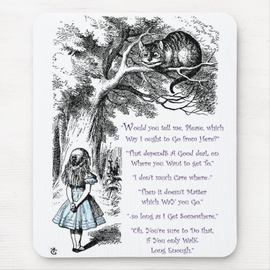 Es ist nicht, das Weise Sie gehen Mousepad (Vorne)