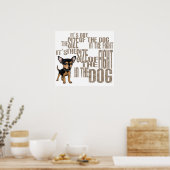 Es ist nicht die Größe Poster (Küche)