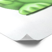 Es ist nicht einfach, grünes POSTER zu sein (Ecke)