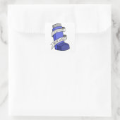 Es ist nicht einfach, hässlich zu sein quadratischer aufkleber (Tasche)