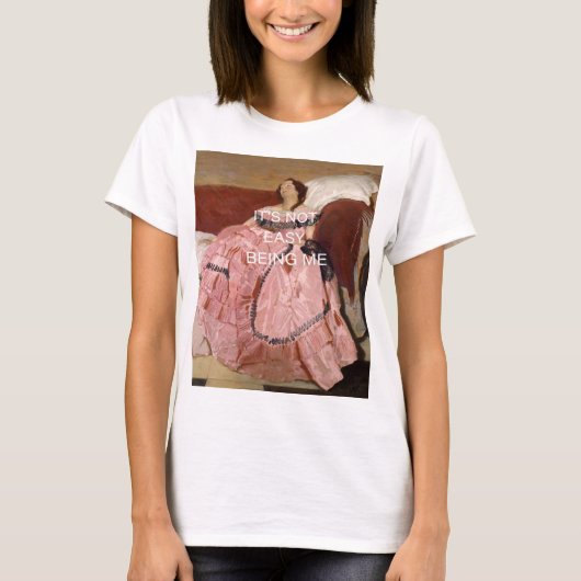 Es ist nicht einfach, ich zu sein T-Shirt (Vorderseite)