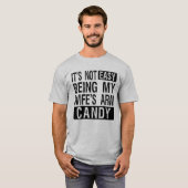 Es ist nicht einfach, meine Ehefrau als Armdrüse z T-Shirt (Vorne ganz)