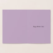 Es ist nicht einfach, Mutter zu sein Folienkarte (Innenseite)