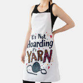 Es ist nicht gehärtet, wenn es ein Strick aus Garn Schürze (InSitu)