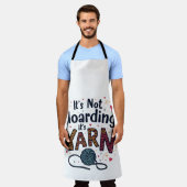 Es ist nicht gehärtet, wenn es ein Strick aus Garn Schürze (Getragen)